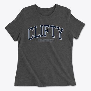 Clifty Kentucky Traditional Women's Cotton T-Shirt