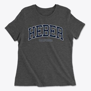 Heber California Traditional Women's Cotton T-Shirt