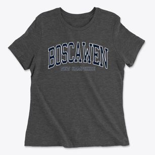 Boscawen New Hampshire Traditional Women's Cotton T-Shirt