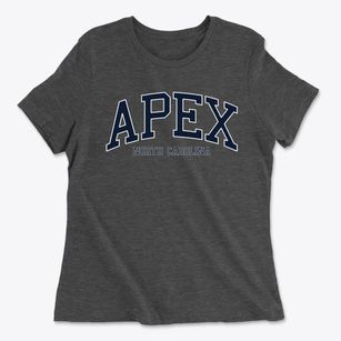 Apex North Carolina Traditional Women's Cotton T-Shirt