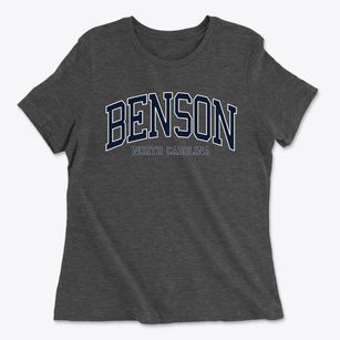 Benson North Carolina Traditional Women's Cotton T-Shirt