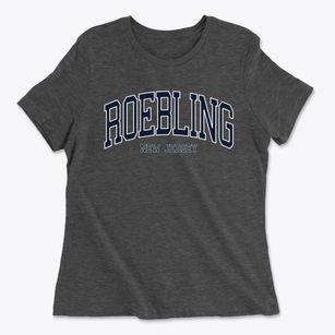 Roebling New Jersey Traditional Women's Cotton T-Shirt
