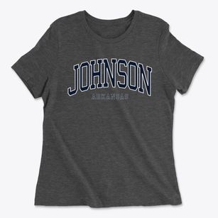 Johnson Arkansas Traditional Women's Cotton T-Shirt