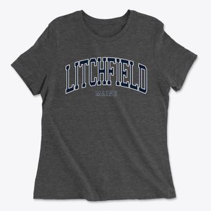 Litchfield Maine Traditional Women's Cotton T-Shirt