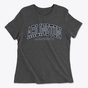 Arlington Massachusetts Traditional Women's Cotton T-Shirt
