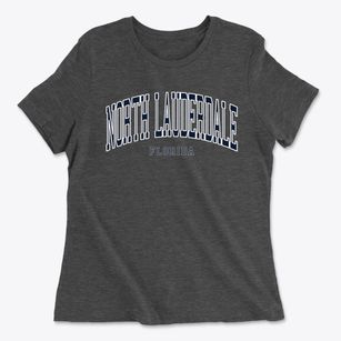 North Lauderdale Florida Traditional Women's Cotton T-Shirt