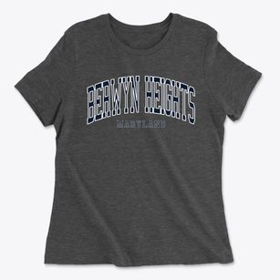 Berwyn Heights Maryland Traditional Women's Cotton T-Shirt