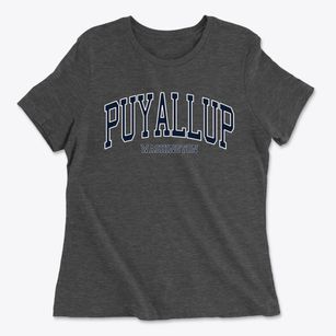 Puyallup Washington Traditional Women's Cotton T-Shirt
