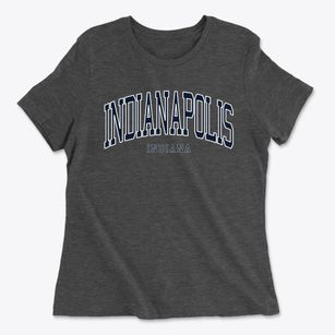 Indianapolis Indiana Traditional Women's Cotton T-Shirt