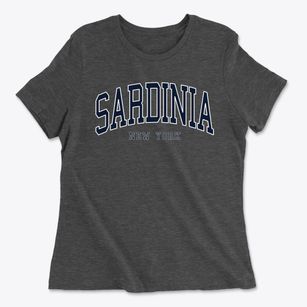 Sardinia New York Traditional Women's Cotton T-Shirt