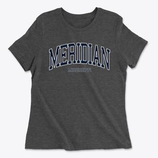 Meridian Mississippi Traditional Women's Cotton T-Shirt