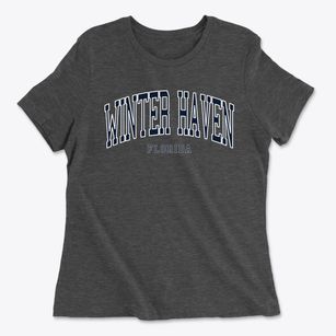 Winter Haven Florida Traditional Women's Cotton T-Shirt