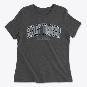 Shelby Township Michigan Traditional Women's Cotton T-Shirt