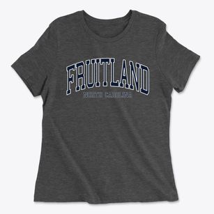 Fruitland North Carolina Traditional Women's Cotton T-Shirt