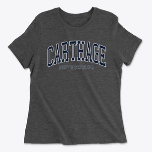 Carthage North Carolina Traditional Women's Cotton T-Shirt
