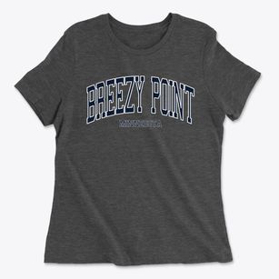 Breezy Point Minnesota Traditional Women's Cotton T-Shirt