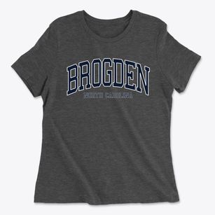 Brogden North Carolina Traditional Women's Cotton T-Shirt