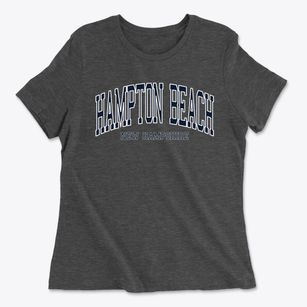 Hampton Beach New Hampshire Traditional Women's Cotton T-Shirt