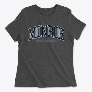Monroe North Carolina Traditional Women's Cotton T-Shirt