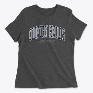 Country Knolls New York Traditional Women's Cotton T-Shirt