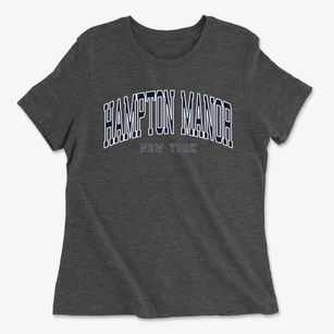 Hampton Manor New York Traditional Women's Cotton T-Shirt