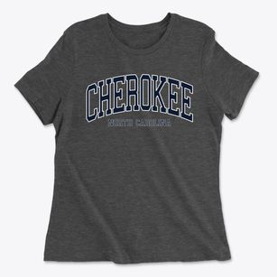 Cherokee North Carolina Traditional Women's Cotton T-Shirt