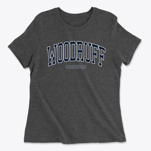 Woodruff Wisconsin Traditional Women's Cotton T-Shirt