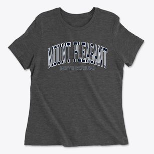 Mount Pleasant North Carolina Traditional Women's Cotton T-Shirt