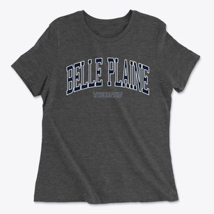 Belle Plaine Wisconsin Traditional Women's Cotton T-Shirt