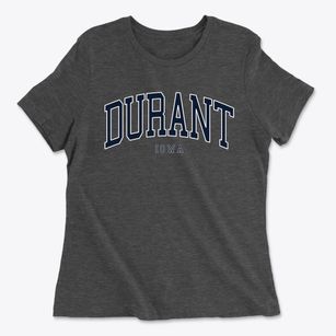 Durant Iowa Traditional Women's Cotton T-Shirt