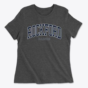 Rockford Illinois Traditional Women's Cotton T-Shirt