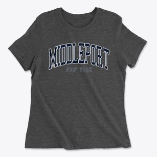Middleport New York Traditional Women's Cotton T-Shirt