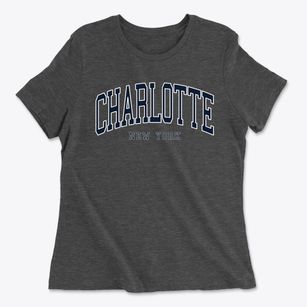 Charlotte New York Traditional Women's Cotton T-Shirt