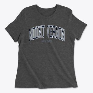Mount Vernon Maine Traditional Women's Cotton T-Shirt