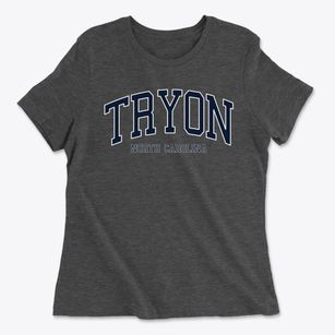 Tryon North Carolina Traditional Women's Cotton T-Shirt