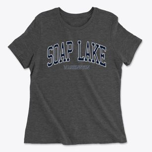 Soap Lake Washington Traditional Women's Cotton T-Shirt