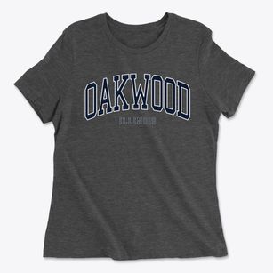 Oakwood Illinois Traditional Women's Cotton T-Shirt