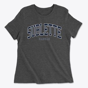 Sublette Kansas Traditional Women's Cotton T-Shirt