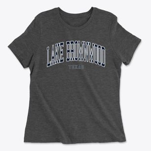 Lake Brownwood Texas Traditional Women's Cotton T-Shirt