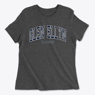 Glen Ellyn Illinois Traditional Women's Cotton T-Shirt