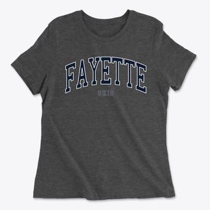 Fayette Ohio Traditional Women's Cotton T-Shirt