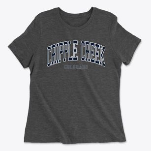Cripple Creek Colorado Traditional Women's Cotton T-Shirt