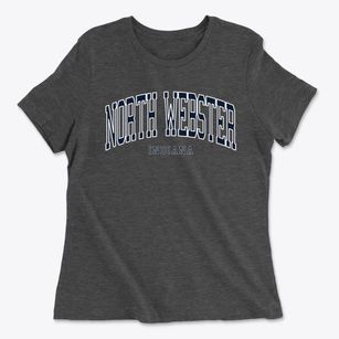 North Webster Indiana Traditional Women's Cotton T-Shirt