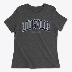 Louisville Illinois Traditional Women's Cotton T-Shirt