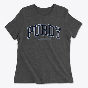 Purdy Missouri Traditional Women's Cotton T-Shirt