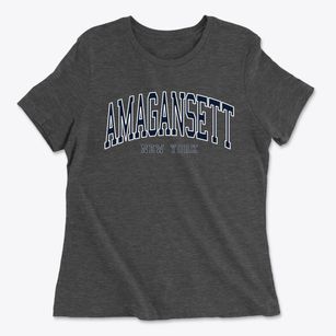 Amagansett New York Traditional Women's Cotton T-Shirt