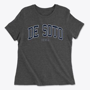 De Soto Iowa Traditional Women's Cotton T-Shirt