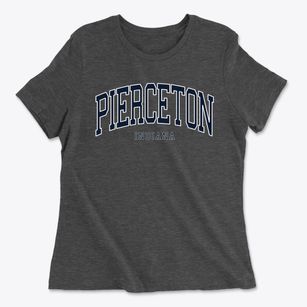 Pierceton Indiana Traditional Women's Cotton T-Shirt