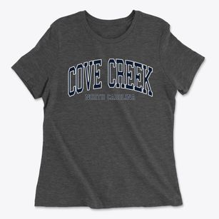 Cove Creek North Carolina Traditional Women's Cotton T-Shirt