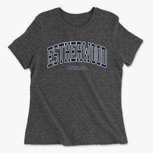 Estherwood Louisiana Traditional Women's Cotton T-Shirt